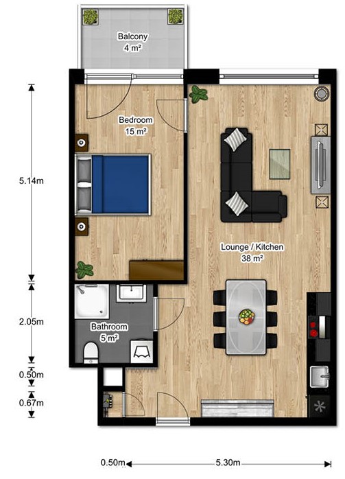 Appartement in Velsen