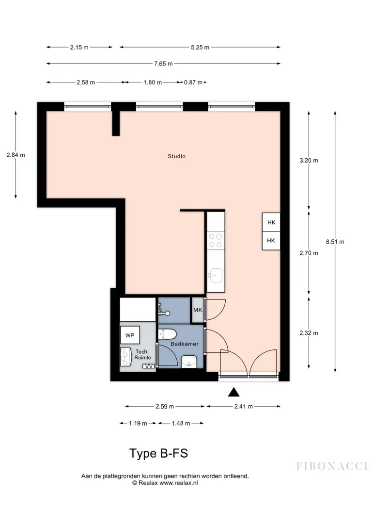 studios te huur op Panamalaan 137