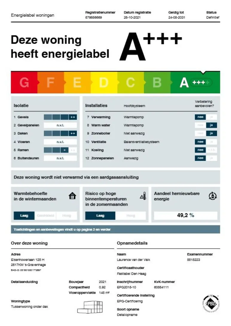 Appartement te huur: Tesselsestraat 69Q, 'S-Gravenhage