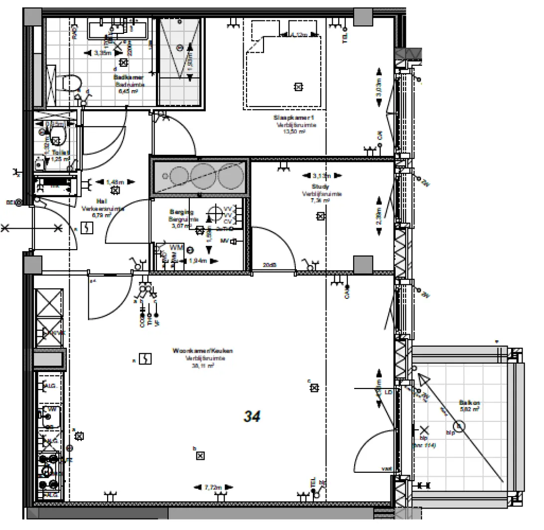 Appartement in 's-Gravenhage